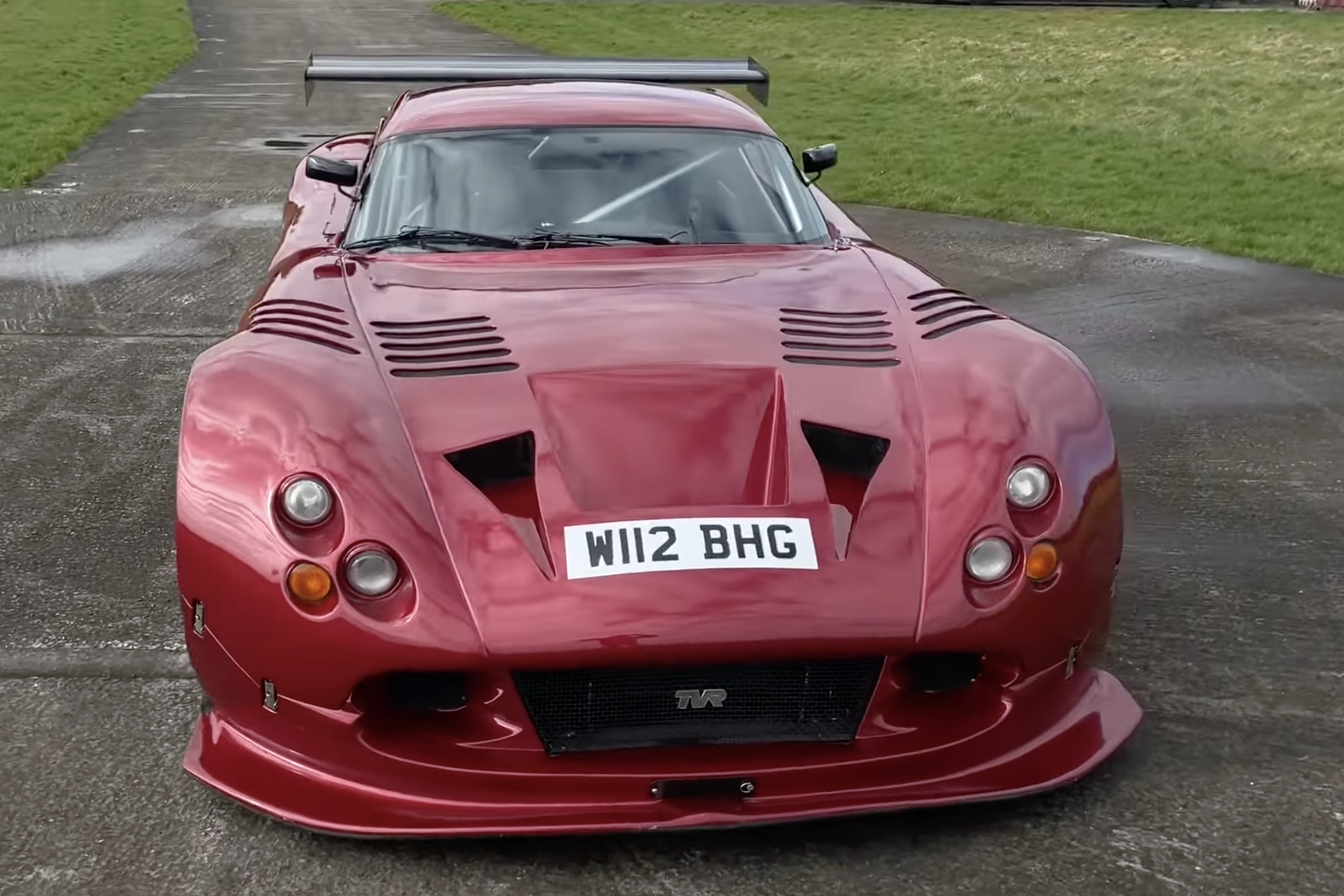 Ruby Red Mist: The Only Completed, Road-Legal TVR Speed 12 Is Going Up For Auction