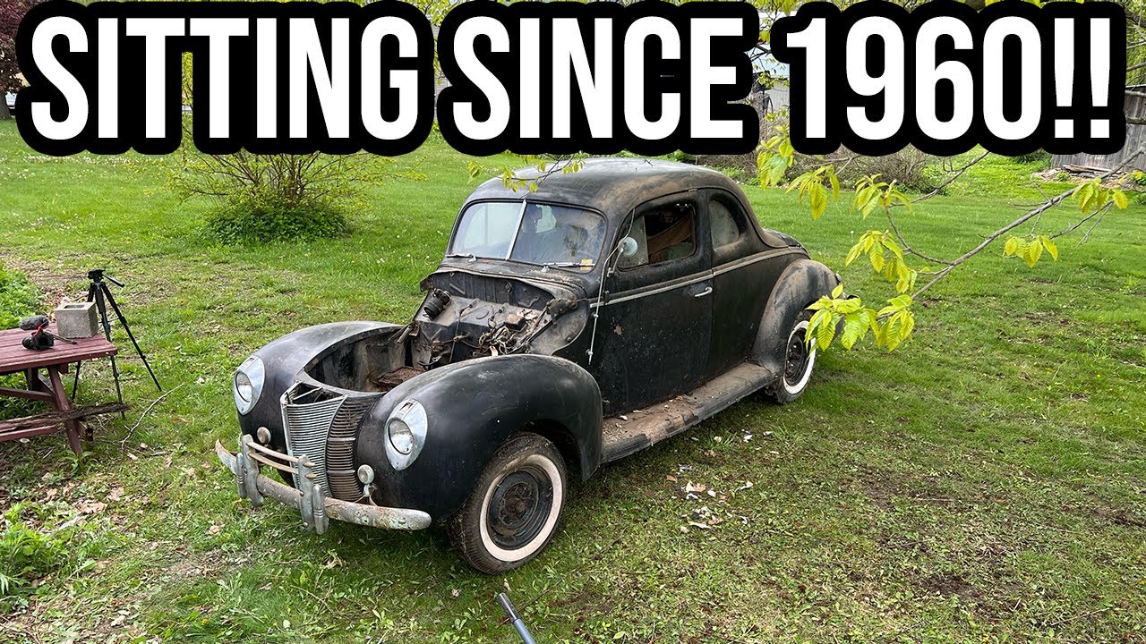 Iron Trap Garage Is Rescuing A 1940 Ford Coupe From It’s 60 Year Slumber