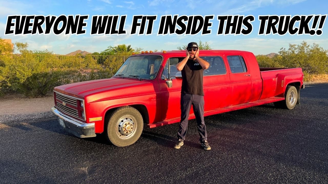 FINNEGAN BOUGHT A $15,000 CHEVY SQUARE BODY LIMO THAT’S FIT FOR A KING!