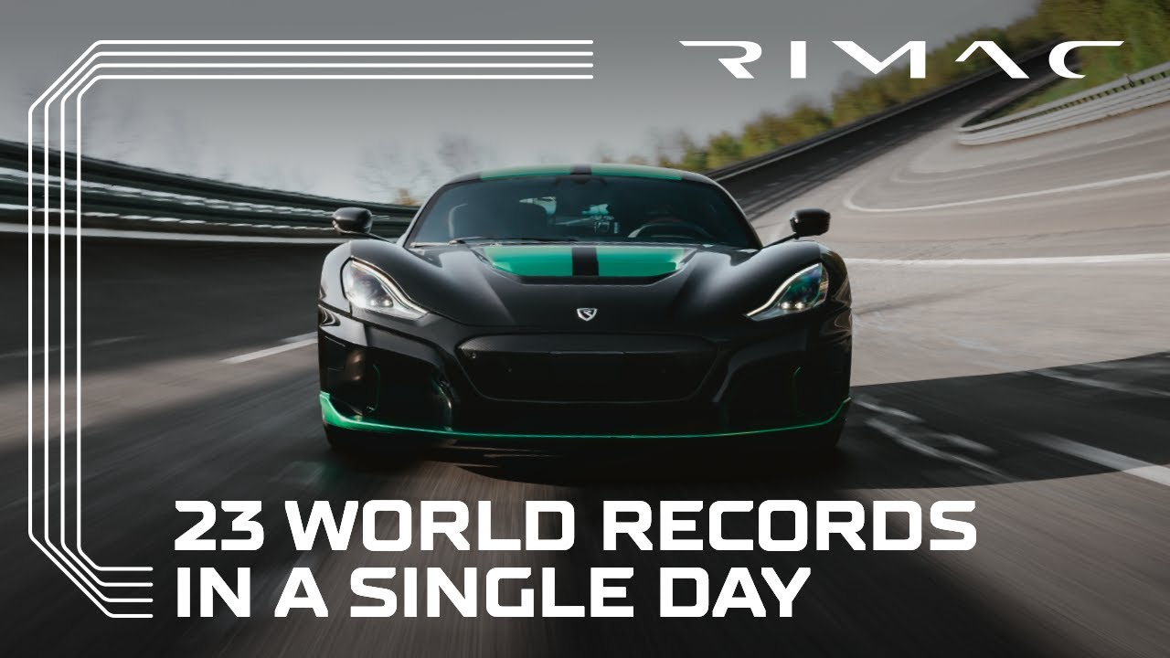 Rimac Nevera Sets 23 Records, Including 0-60 MPH And 0-249-0 MPH