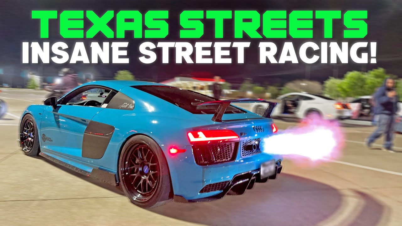 HUNDREDS Of Cars Gather For STREET RACES In Texas!! 1,000+ Hp Street Cars