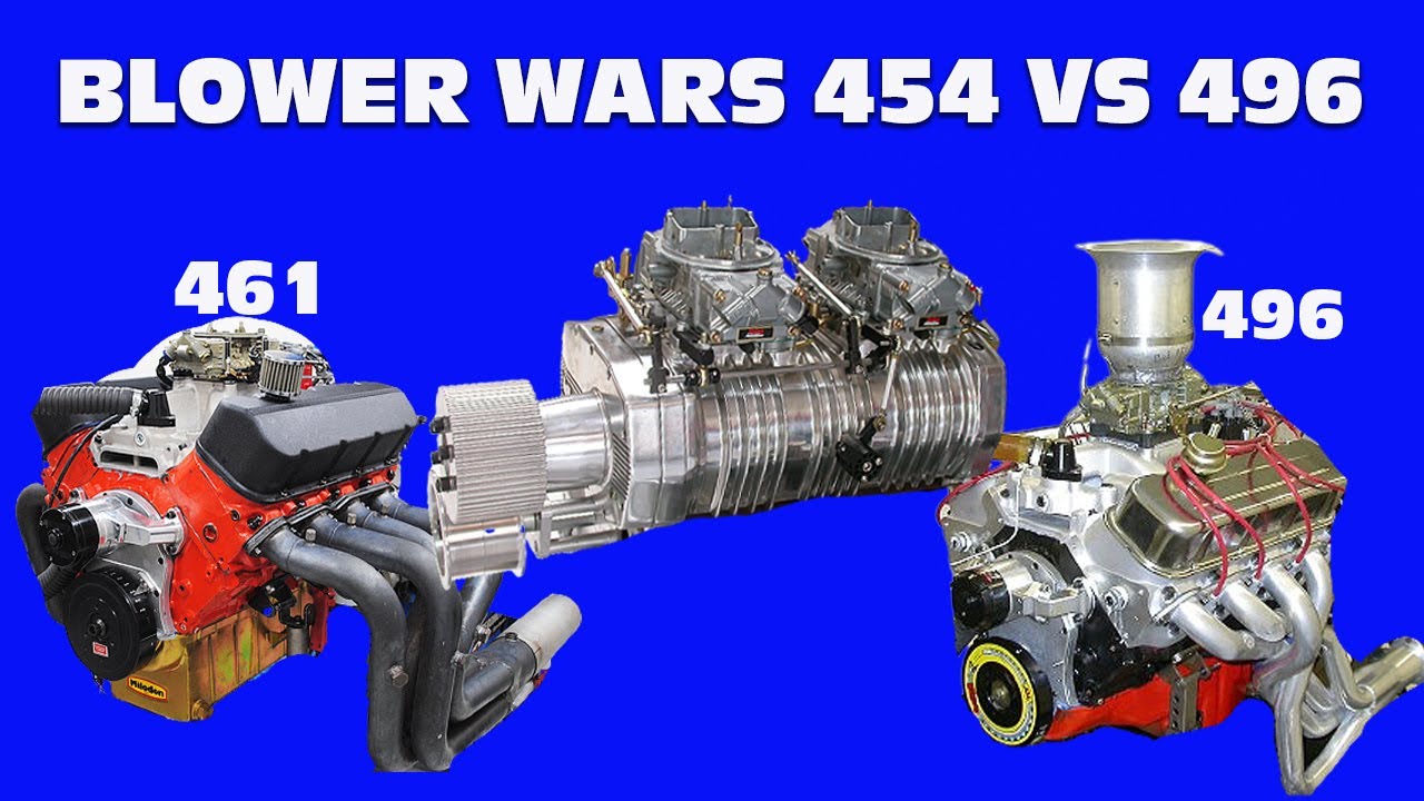 HUNT FOR GRUNT: MILD 454 VS STROKER 496! WHAT IS BETTER UNDER BOOST? FULL RESULTS- SAME BLOWER, SAME PULLEY & BOOST