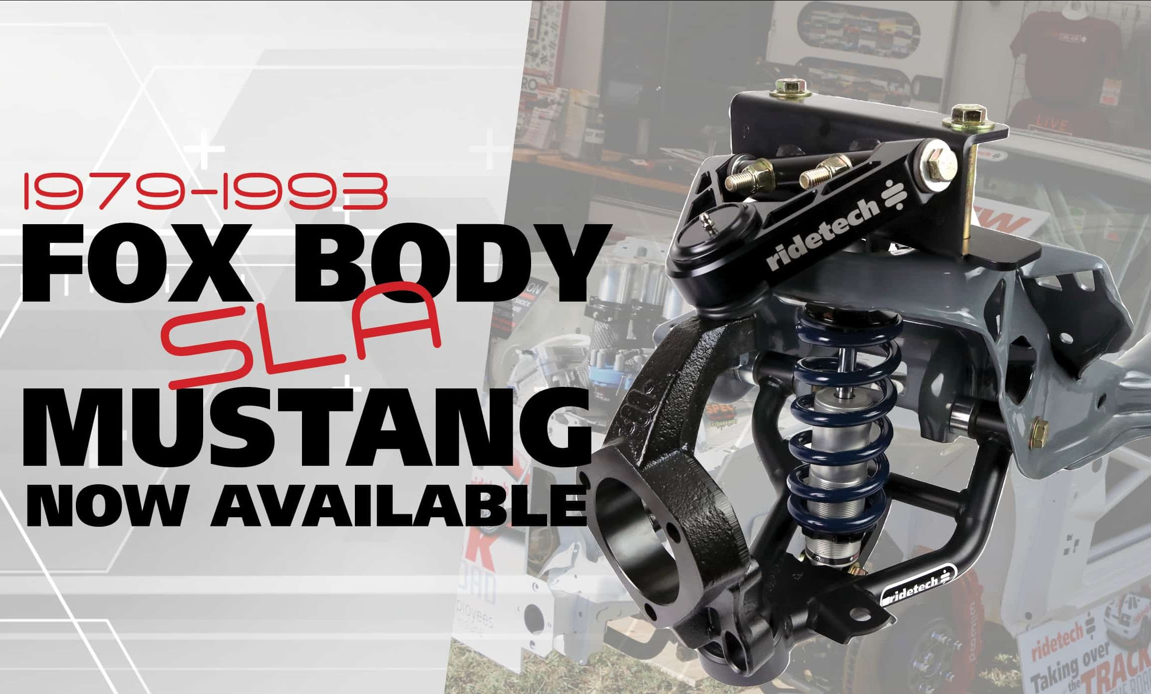 Ridetech's New, Short And Long Arm, Fox Body Mustang