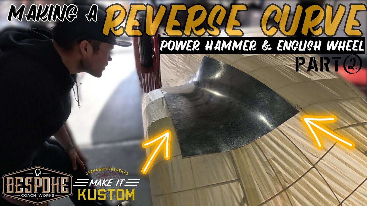 How-To Reverse Curve Sheet Metal With A Power Hammer: Part 2 – More Metal Shaping With Linear Stretching At Bespoke Coachworks