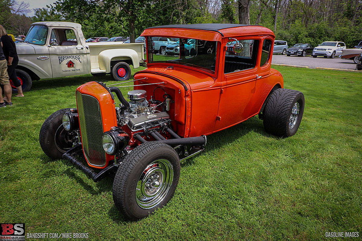 2023 Dunkirk Harbor Cruise – The Lake Erie Shoreline Makes A Great Spot For A Car Show Cruise.