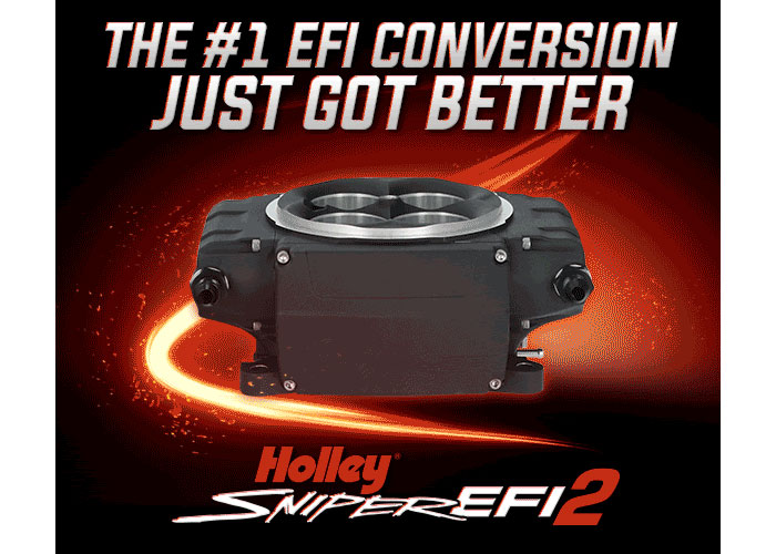 Holley Launches New And Improved Sniper 2 EFI System