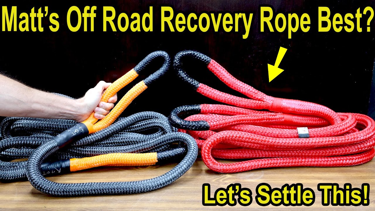 Is Matt’s Off Road Recovery Rope Best? Let’s Settle This By Putting It To The Test Against The Competition!