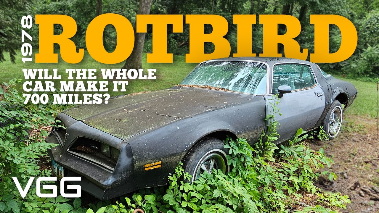 Will It RUN AND DRIVE 700 Miles Home? Is This The RUSTIEST Forgotten Firebird EVER! Vice Grip Garage Thinks So