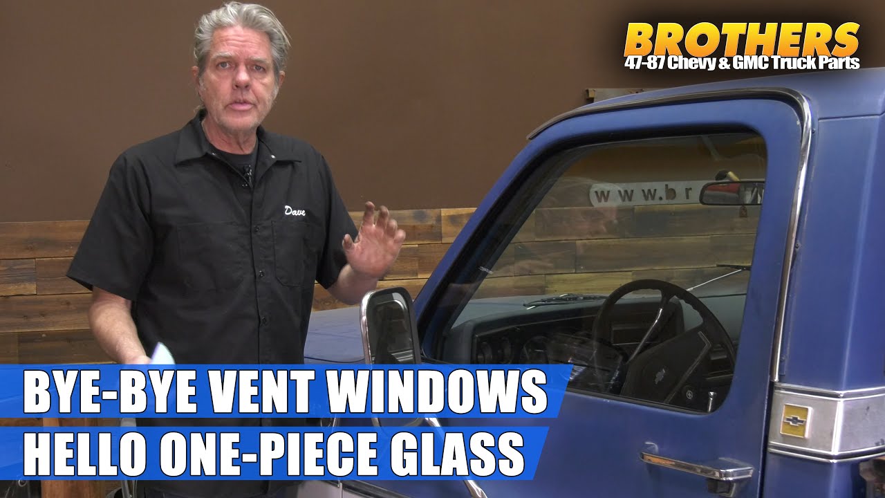 How To: Vent Window Delete – 1973-87 Chevy & GMC Squarebody One Piece Side Glass Conversion