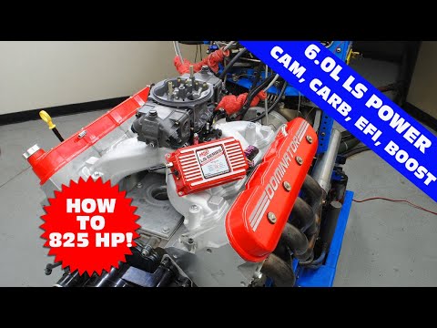 HOW TO MAKE BIG 6.0L LS POWER! FULL DYNO RESULTS ON CAMS, INTAKES AND (OF COURSE) PROCHARGER BOOST!