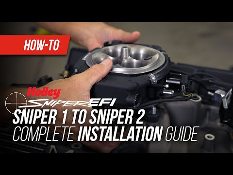 Upgrading from Holley’s Sniper 1 to the NEW Sniper 2 EFI: Installation Guide for Enhanced Performance