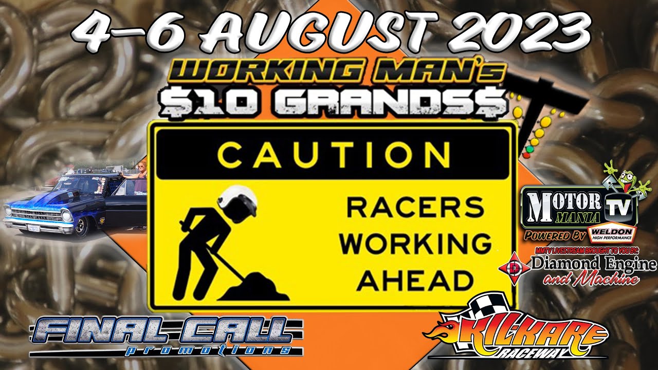 FREE LIVE Drag Racing: Working Man’s 10 Grands Bracket Racing Is Live Right Here – Saturday