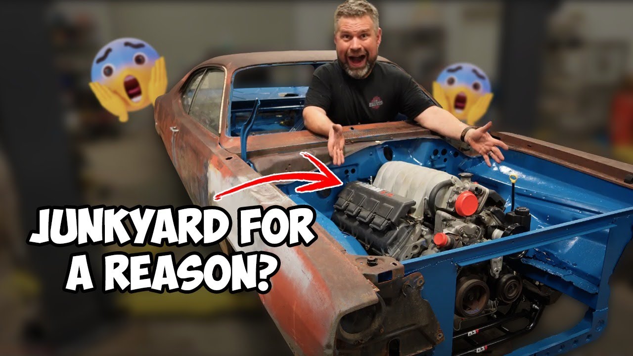 Part 2: This Dude Is Engine Swapping A Plymouth Duster THREE TIMES To Go To Three Events!