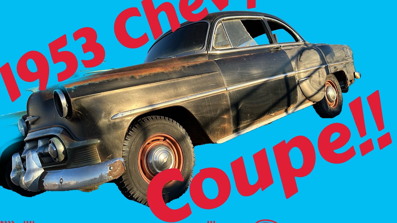 New Junkyard Finds: New Inventory! 1953 Chevy 210 Coupe – Factory Black And Sold New Locally!