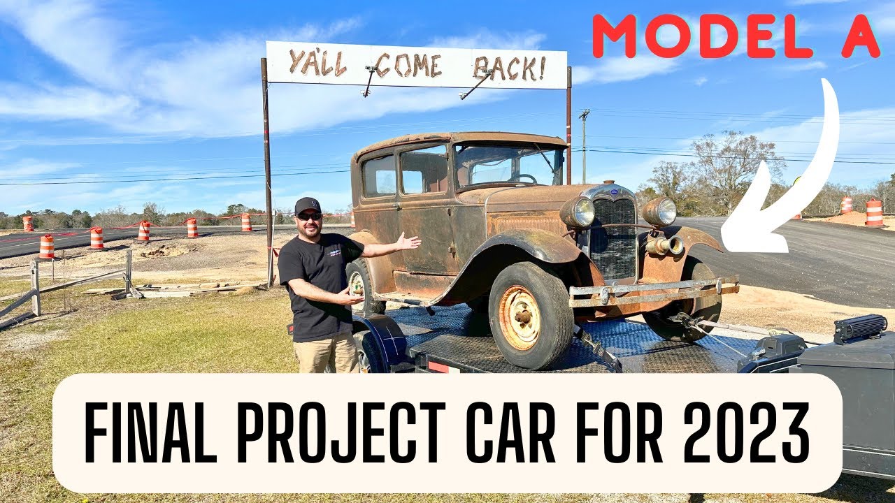 Check Out Newbern’s Final project Car for 2023. This Is One Sweet 1930 Ford Model A. What Will He Do With It?
