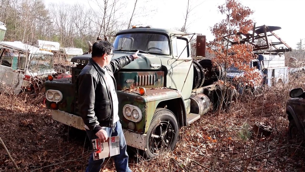 Steve Magnante Is Back And Truck Week Continues. Truck Week Feature #4 – A Big Bad Dodge C800 Junkyard Find