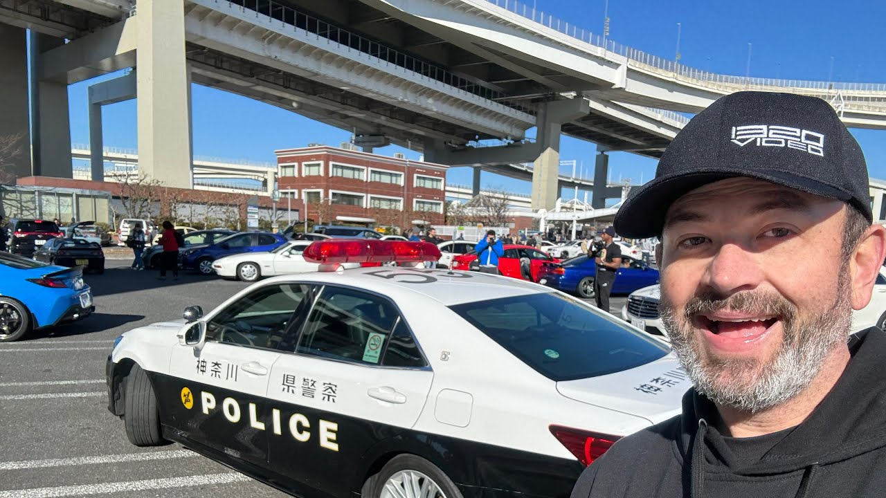 1320Video Is In Japan For Tokyo Auto Salon And The Japanese Police SHUT DOWN Their Car Meet at Daikoku PA!