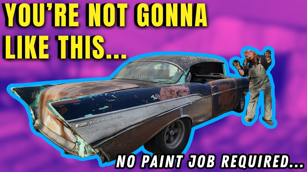 World’s Worst 1957 Chevrolet: Why Ruin A Perfectly Good 1957 Chevy With Paint? Only This Thing Ain’t Perfectly Good Dan!