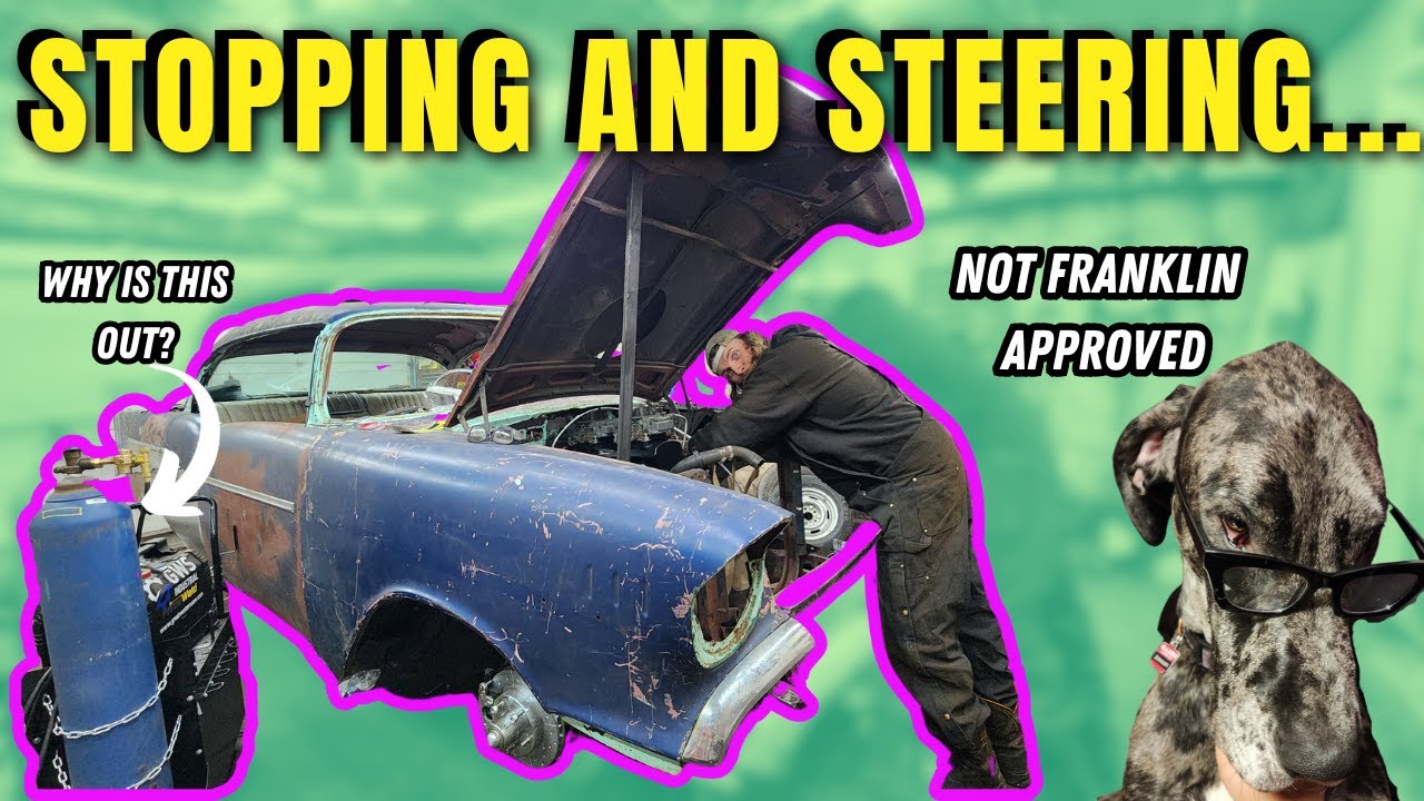World’s Worst 1957 Chevrolet: WORST 1957 Chevy Is A Roller For The First Time In Years! – CHEAP Brakes And Suspension