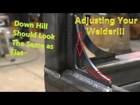 Are You A Beginner Just Learning How To Weld? Setting Wire Speed On A Mig Welder To Match Voltage Is A Must For Clean Welds Quick!