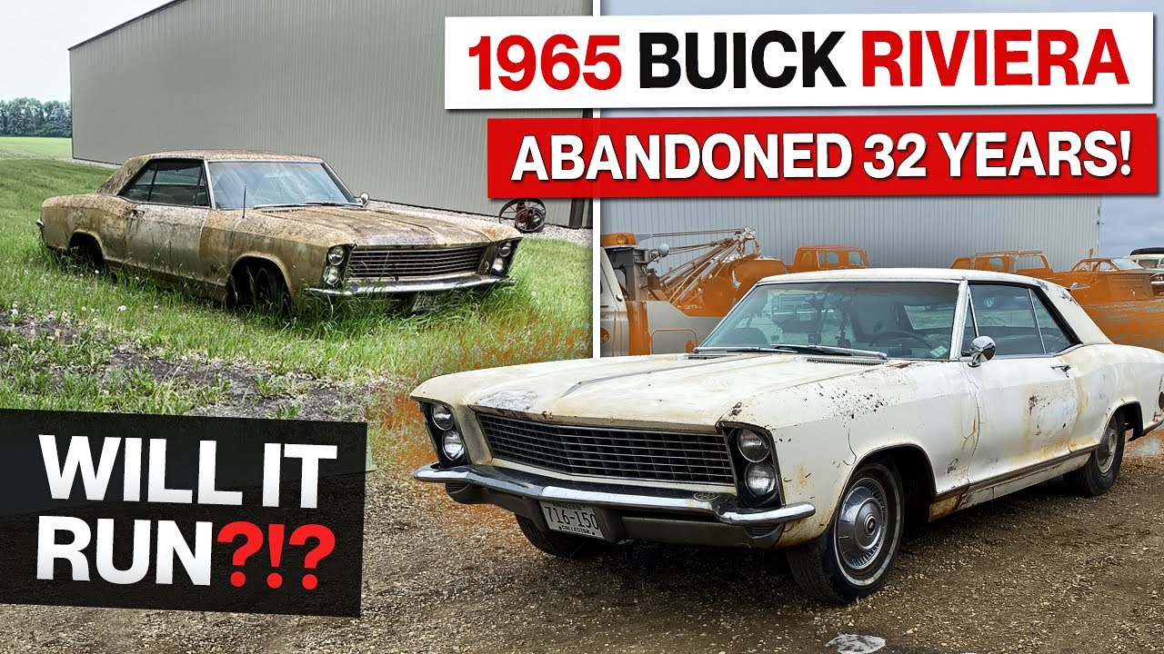 1965 Buick Riviera! Abandoned For 32 Years! Will It Run?!? Plus Bonus Mortske Transformation!