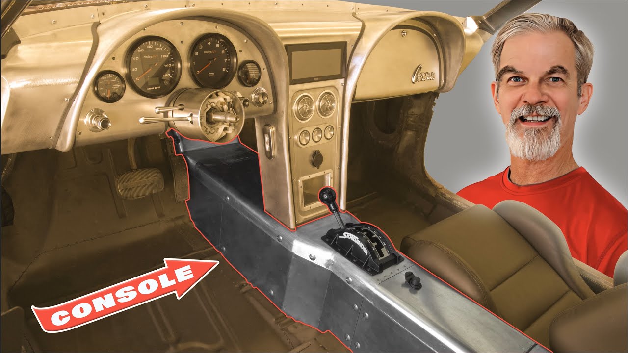 LS Corvair Project: The Custom Dash Is Done So Now It Needs A Custom Aluminum Console!