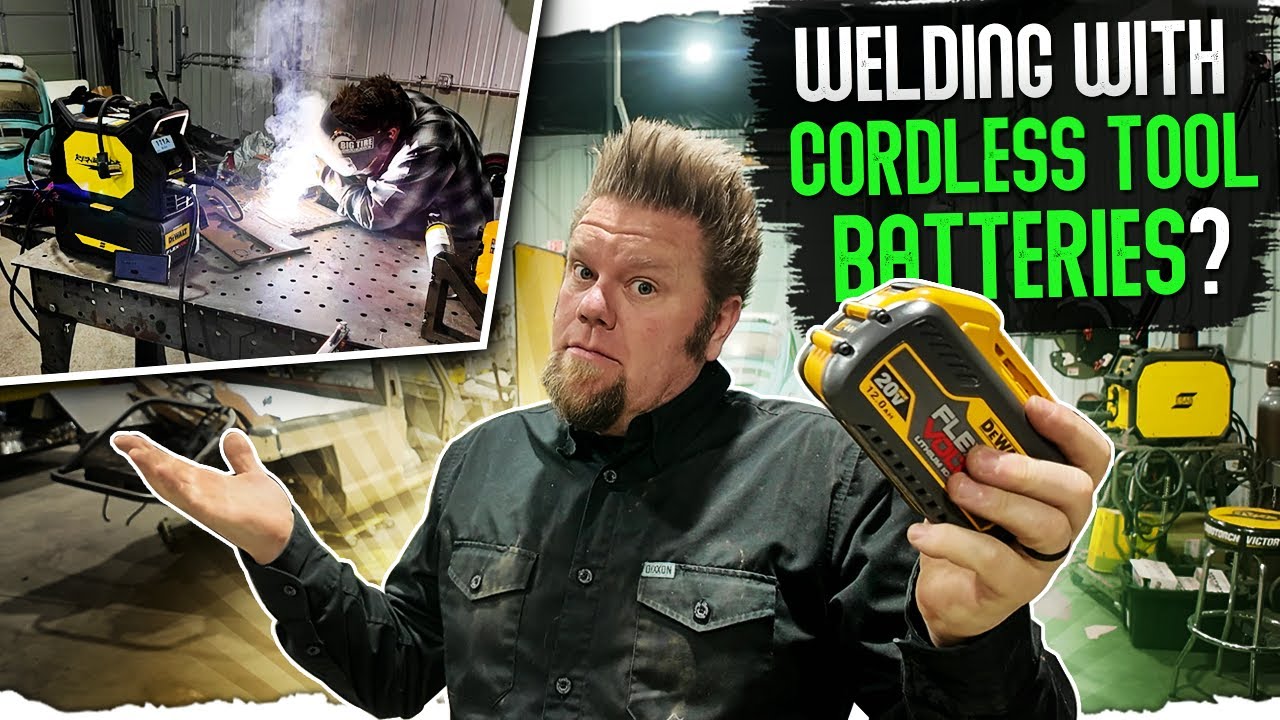 A Battery Powered Welder? Does It Really Work? Ian Johnson Does A Full Test of the ESAB Volt Battery Powered Welder