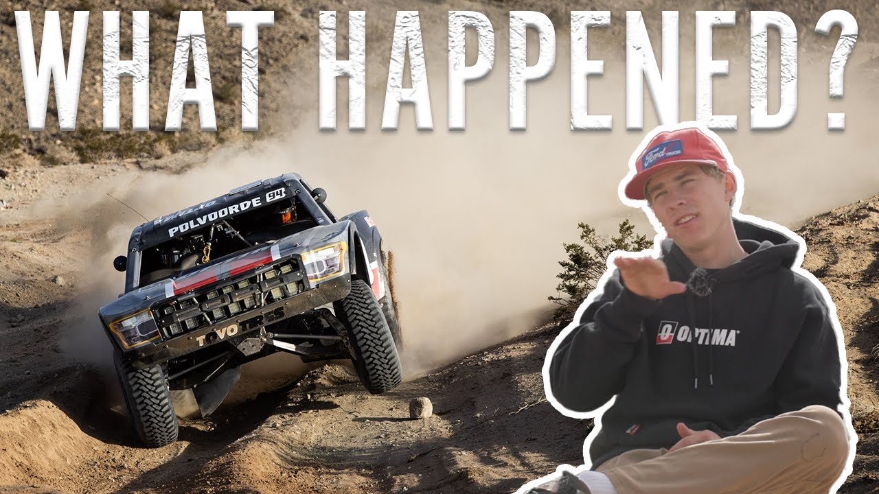 Christopher Polvoorde’s Play By Play Of Winning King Of The Hammers Desert Challenge 2024 in a Trophy Truck!