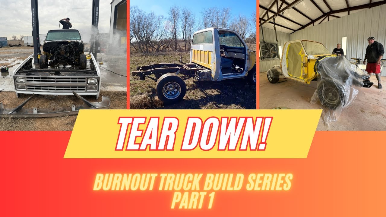 Murder Nova Burnout Truck – Build Series Part 1: Tearing Down This ’81 C10 and Seeing What’s Hiding And Making Game Plan