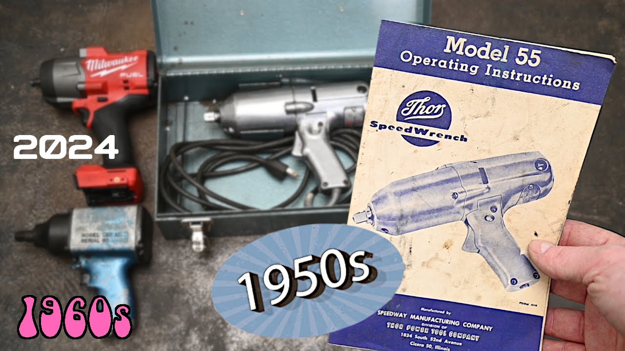 Cold War Era Power Tools vs 1990’s vs Today: Putting Electric Impacts To The Test! Do Battery Operated Tools Compete With Plug Ins And Air??