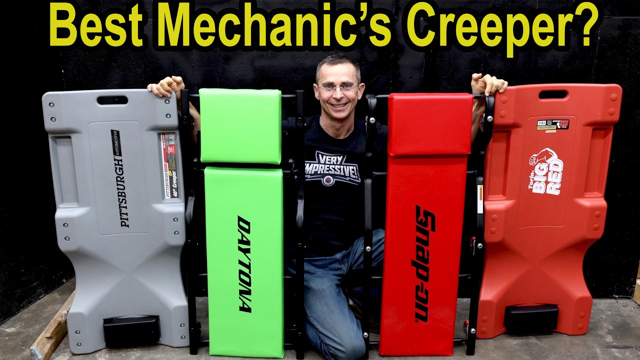 Who Makes The Best Mechanic’s Creeper? Let’s Find Out! Daytona vs Snap On And 12 Others.