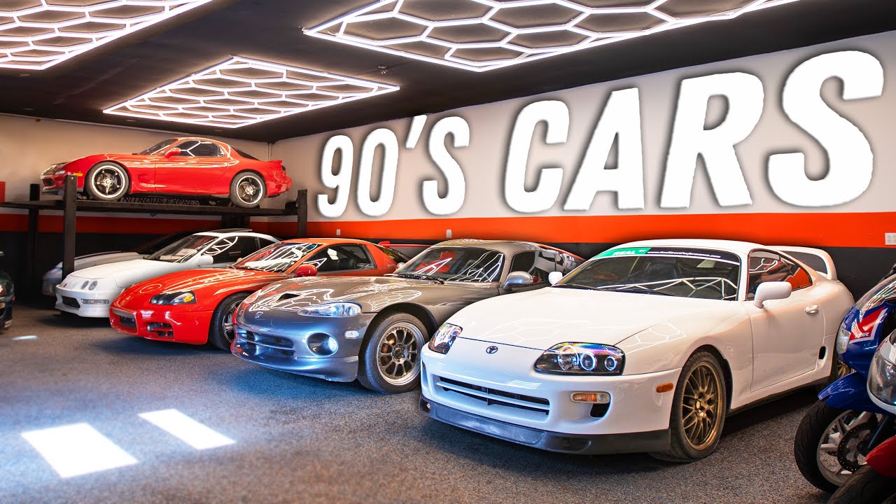 1320Video Takes Us On A Tour Of JRod’s Garage: A 1990’s Kid’s DREAM CAR Collection!