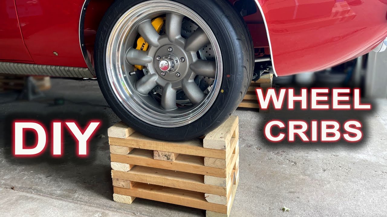 DIY Wheel Cribs: How To Get Your Car In The Air, Without A Lift Or Big Money By Building Your Own Wheel Cribs At Home