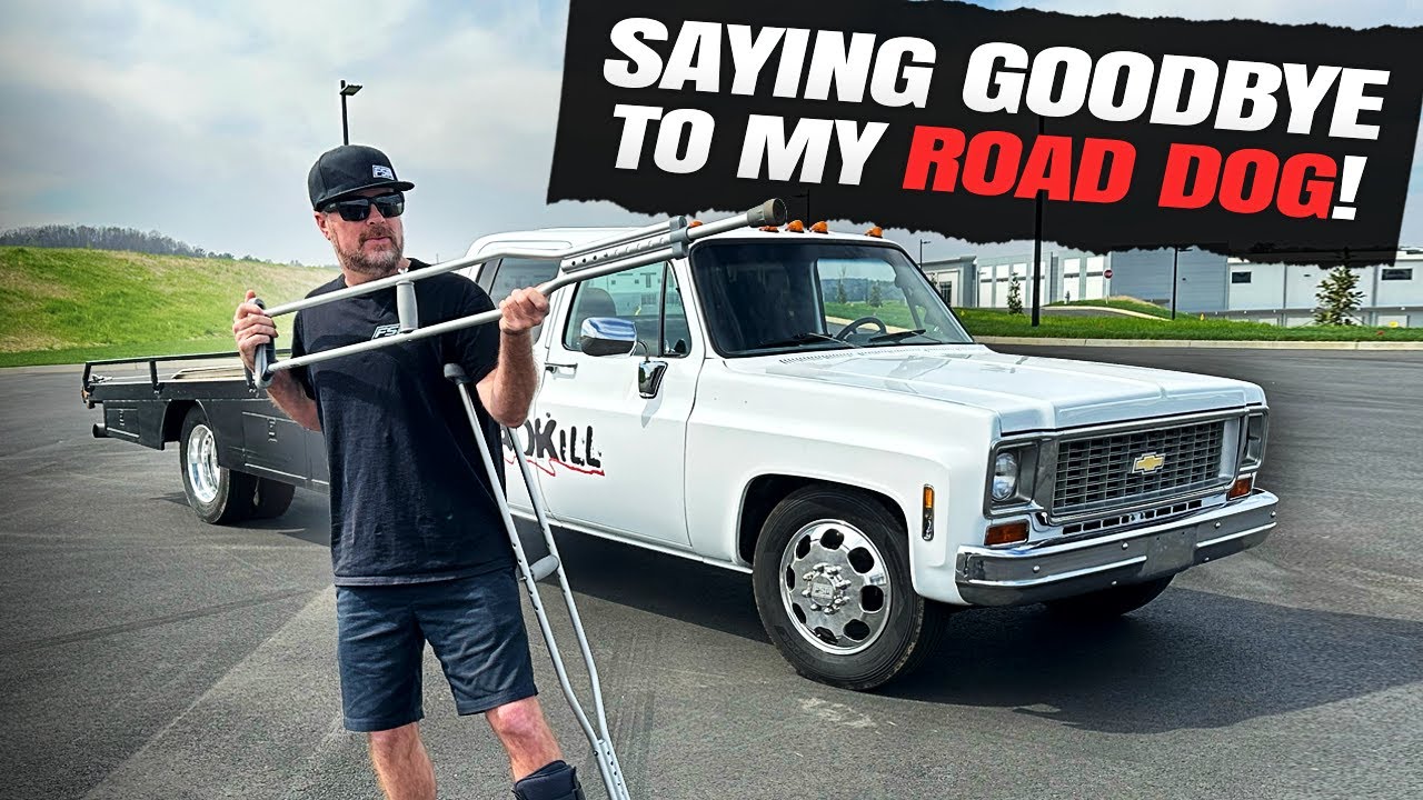 FAREWELL AND GOODBYE: Finnegan Has Sold His Compound Turbocharged, Cummins Swapped, Square Body Crew Cab Roadkill Ramp Truck