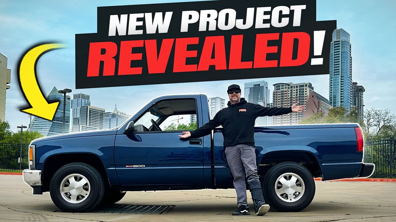 FINNEGAN BOUGHT A MINT 1998 GMC WITH ONLY 12,300 MILES ON IT AND DROVE IT HOME FROM TEXAS!