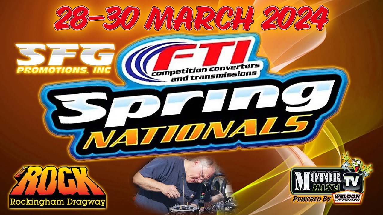 FREE LIVE DRAG RACING: SFG Spring Nationals Big Money Bracket Racing IS LIVE From The Rock! Watch All The Action Right Here!