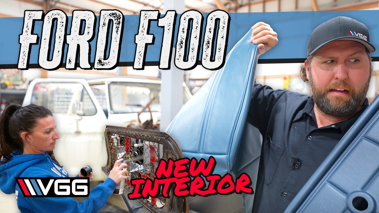 ABANDONED To RESTORED! Vice Grip Garage Is Rebuilding A Ford F100 | Part 2 -Classic Truck Interior Overhaul!