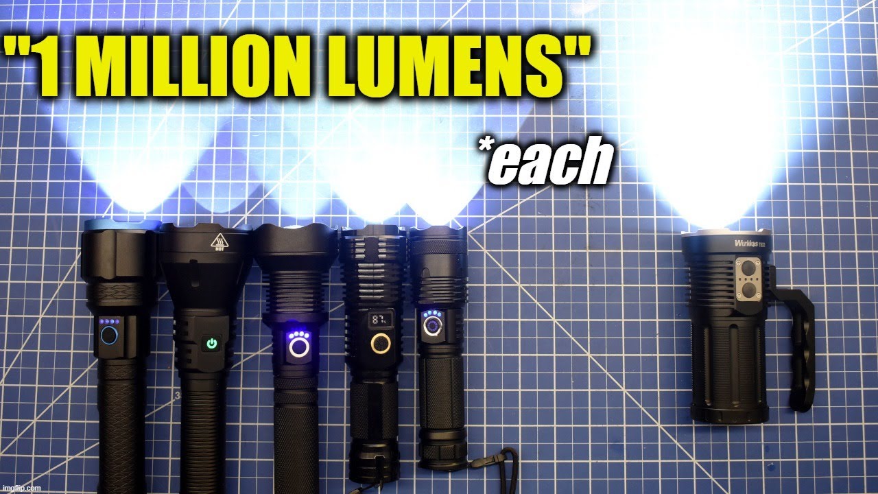 How Amazon Made The 1 Million Lumen Flashlight Possible. But Are Real, And Possible, The Same Thing? Not Quite.