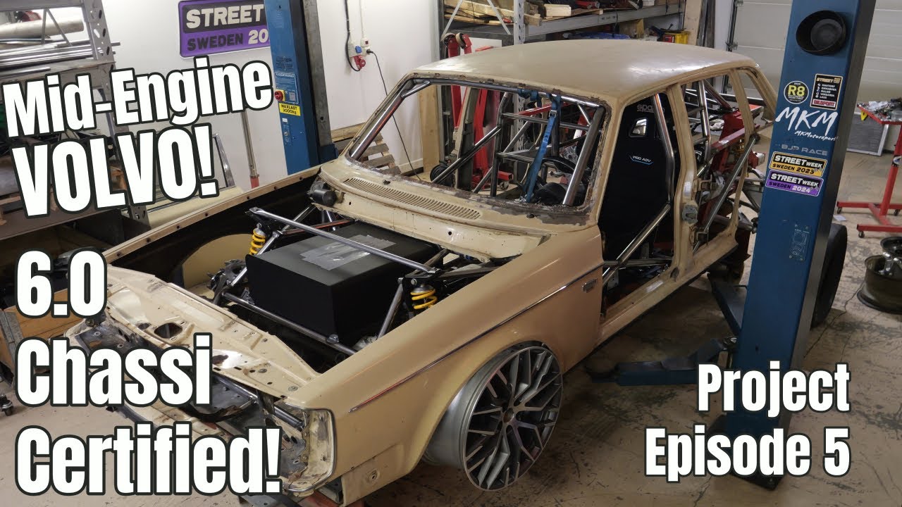 Street Freak – Part 5: The Chassis Now Has A 25.2 6.0 Cert! This Thing Is Nuts! All Wheel Drive Swap And Lambo Power!