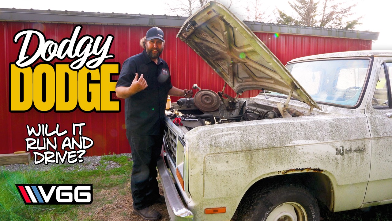 Will This Old Dodge Farm Truck RUN AND DRIVE HOME After Being Parked for YEARS? Derek Thinks So But We Shall See.