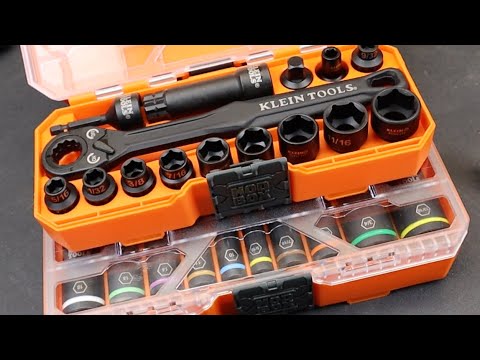 Tool Spotlight: Just Wow! Klein KNECT Pass-through and Metric Deep Flip Socket sets. Klein is on a ModBOX Tool Roll!