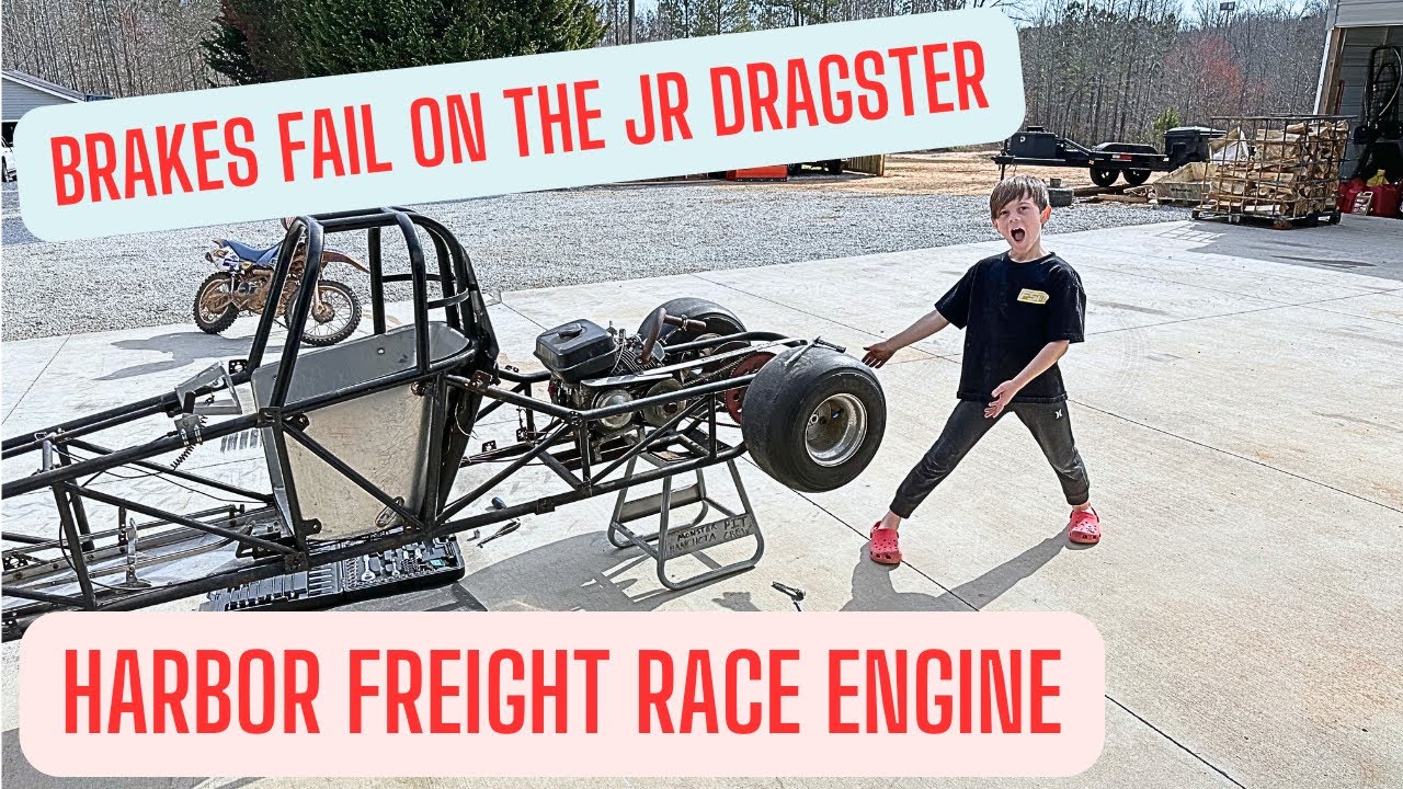 Newbern Bought An Old Jr. Dragster For His Kid, It Needs And Engine And The Brakes Are Junk. So He’s Putting An Engine In It!