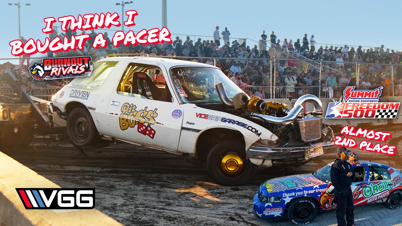 Vice Grip Garage ALMOST Won A Helicopter At The Freedom 500!.. And Then He Accidentally Destroyed His Friends Turbo Pacer