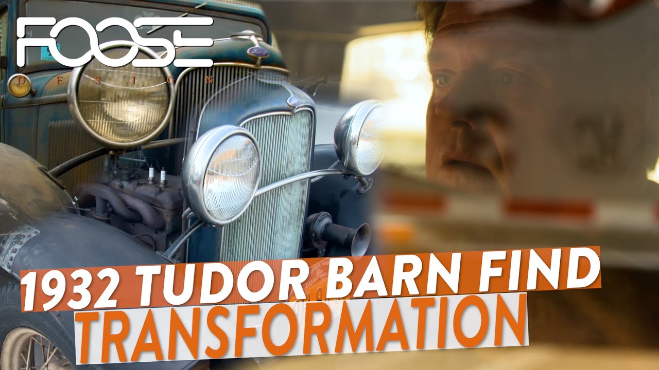 Check Out This 1932 Ford Tudor Barn Find That Chip Foose Found, And His One Day Transformation That Has Me Wanting To Go For A Ride