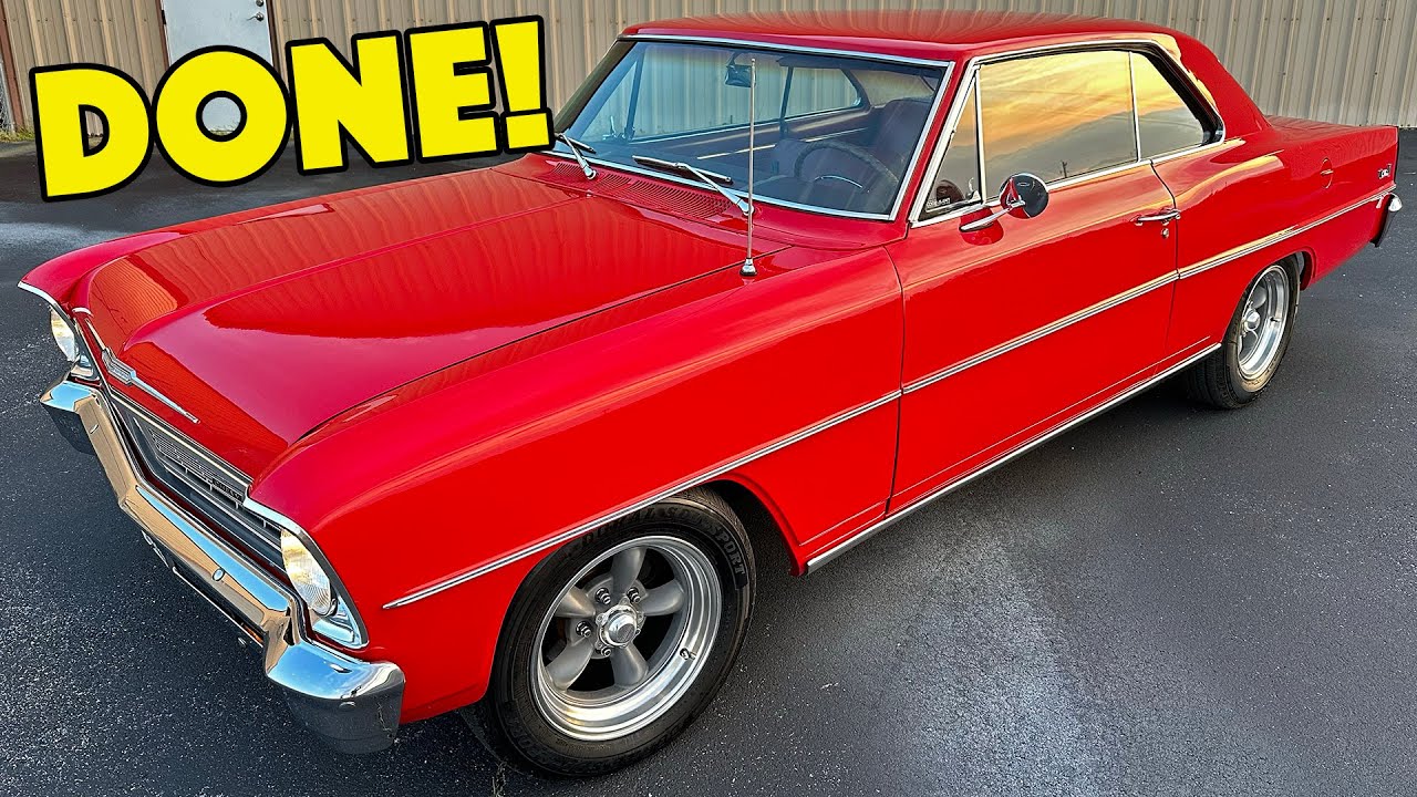 The Hot Rod Hoarder Has A 1966 Nova Project, And It’s Done! This Thing Is Driver Perfection With An Automatic, A/C And A 6-Cylinder.