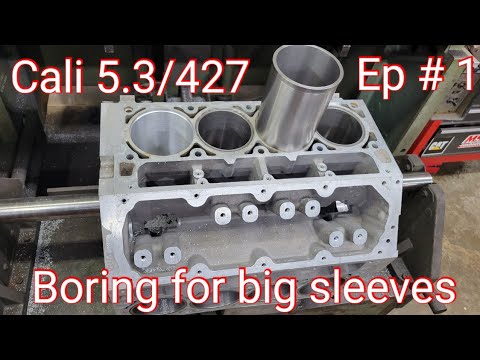 Can You Build A 427 LS Out Of A 5.3? Powell Machine Shows Us How. The Cali 5.3 427 Build: Part 1