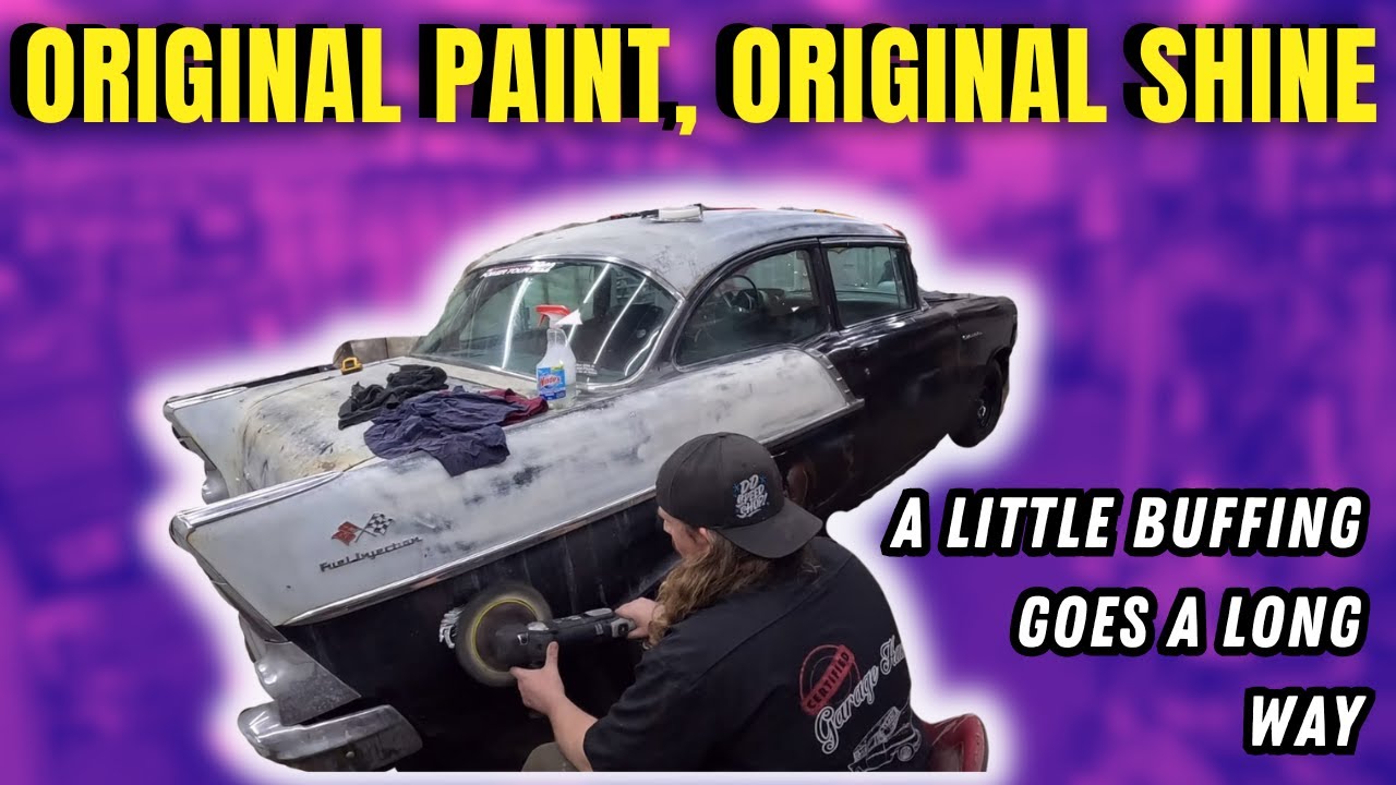 Can Paint Be Too Old To Polish? Or Can You Actually Shine Up A 1950’s Car With Original Paint? Dan From DD Speed Shop Gives It A Try!