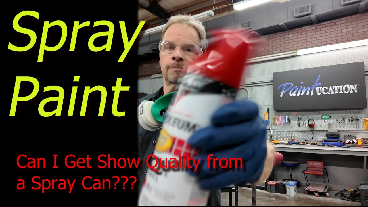 Is It Possible To Get A Show Quality Paint Job From A Spray Can? Kevin Tetz Gives It A Try!