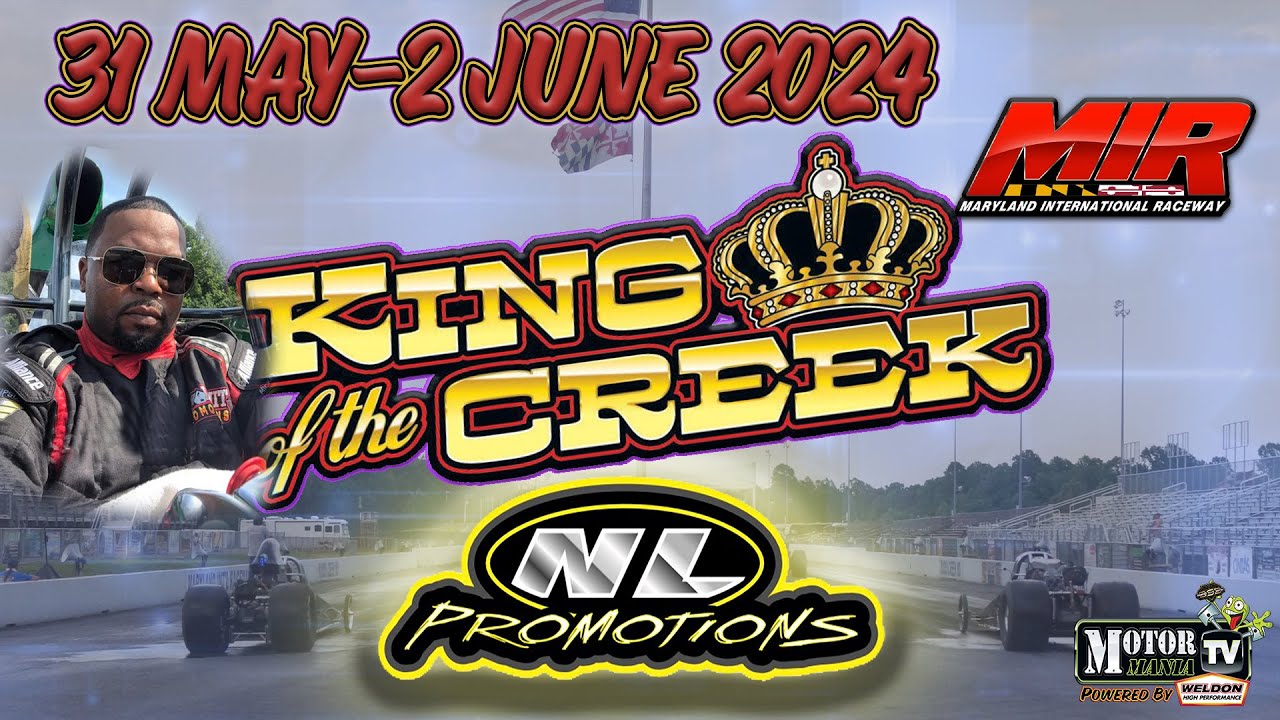 FREE LIVE Drag Racing: The No Limit King Of The Creek At Maryland International Is Back – Sunday Racing Action