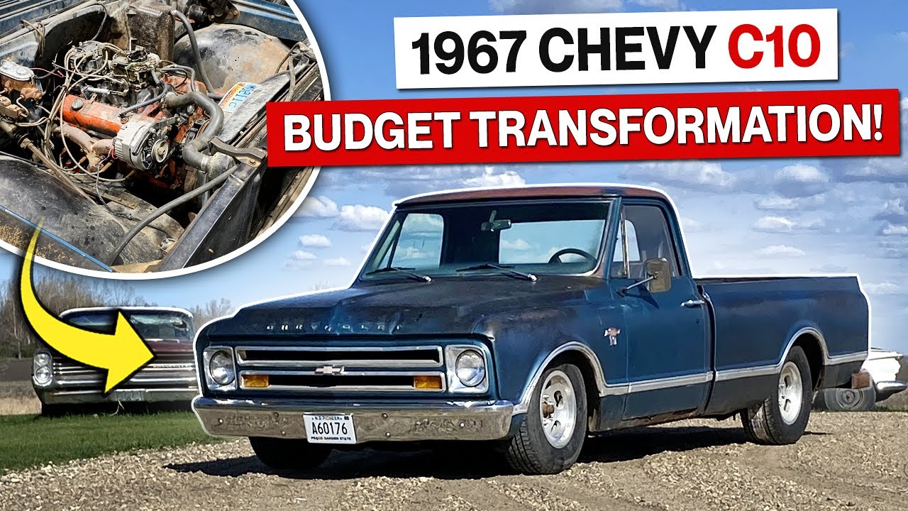 Mortske Is Doing Up A 1967 Chevrolet C10!! Budget Friendly Transformation! Patina Paint Longbed Shop Truck!